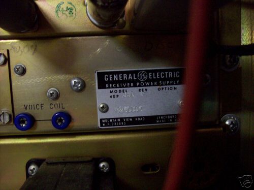Ge rack mount transmitter/receiver repeater ham radio
