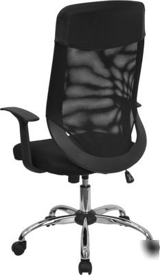 Hi back mesh fabric computer student chair office seat