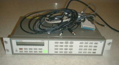 Hp agilent 3488A switch control unit w/44474A, gpib