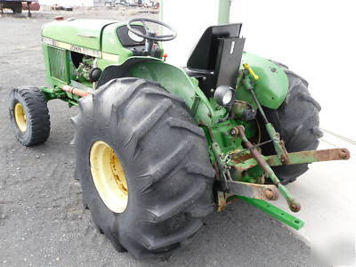 John deere 2255 orchard/vineyard tractor--