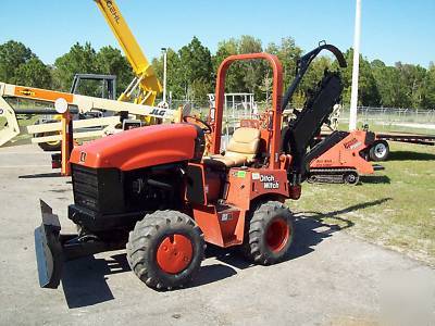 New ditch witch RT40, 2005,low hrs, w/brand trailer 18'