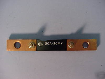 New ge dc amp shunt 50A 50MV external shunts amps 