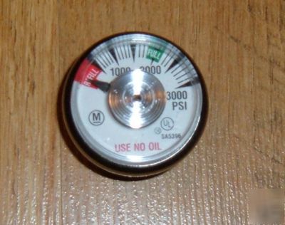 New lot of 10 -3000 psi max pressure gauges nitrogen- 