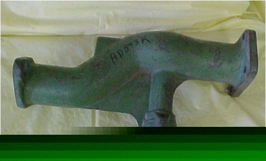 New water pipe, cylinder to radiator john deere ns d 