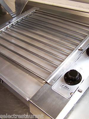 Roundup hdc-30A hot dog roller grill broiler 300DOGS/hr