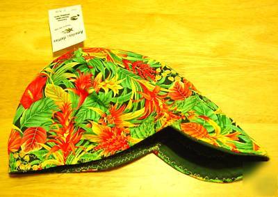 Tropical jungle welding hat hats cap hotties (7 3/8)