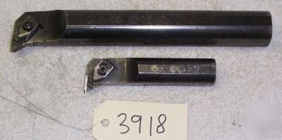 (2) kennametal boring bars, b-8008 & b-8010