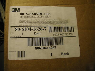 3M better buried splice enclosure kit BB7X26-sb/2DC-lhs