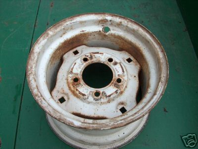 Allis chalmers/simplicity lawn tractor rear rim