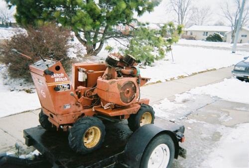 Ditch witch vp 250 vibrating plow - pipe puller