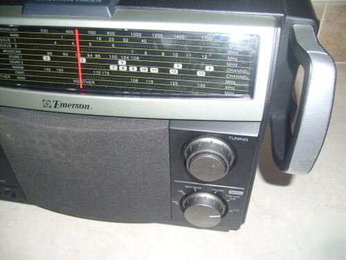 Emerson mbr-1 am/fm multi band shortwave/sw radio