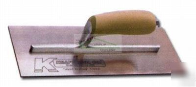 Kraft tool plaster trowel concrete carbon PL451 11 in