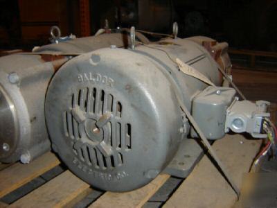 Like new baldor 5 hp dc motor with brake cat# CD9105 - 