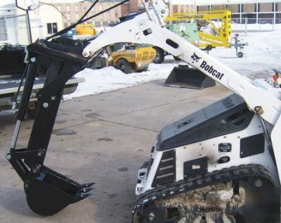 Mini backhoe fits bobcat mini mt-50 463 skid steer