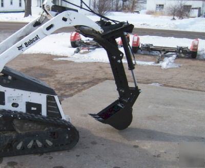 Mini backhoe fits bobcat mini mt-50 463 skid steer