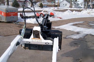 Mini backhoe fits bobcat mini mt-50 463 skid steer