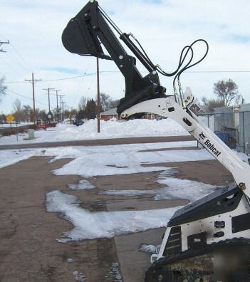 Mini backhoe fits bobcat mini mt-50 463 skid steer