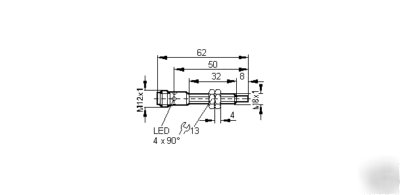 New ifm efector inductive proximity prox sensor IE5331 