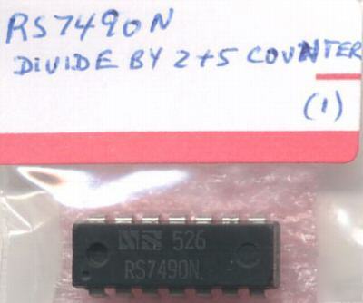RS7490N - divide by 2+5 counter (qty 1) mint