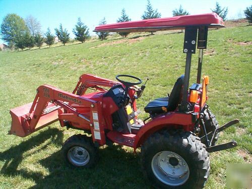 2003 mahindra, 4X4 model 2015HST, w/loader -387-hrs 