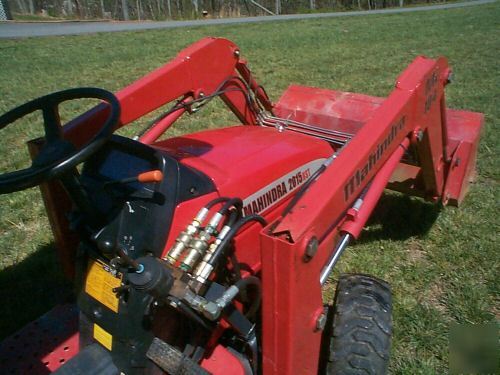 2003 mahindra, 4X4 model 2015HST, w/loader -387-hrs 