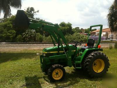 2004 john deere 790 4X4 with loader 350 hours $10,800