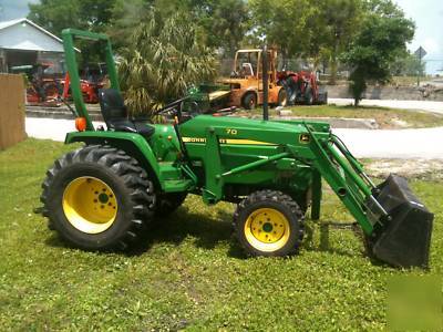 2004 john deere 790 4X4 with loader 350 hours $10,800