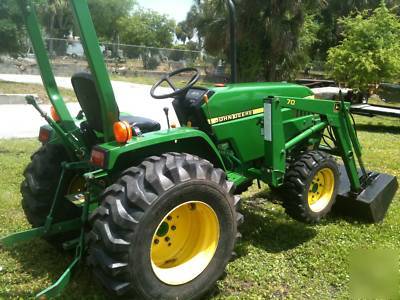 2004 john deere 790 4X4 with loader 350 hours $10,800