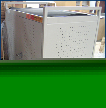 Bretford mobile laptop storage cart LAP18EBA-gm