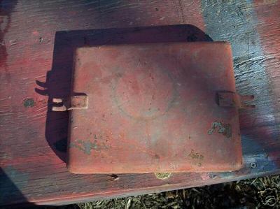 Farmall cub battery box cover 