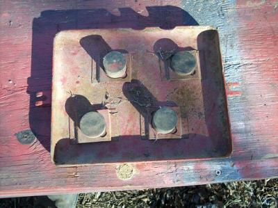 Farmall cub battery box cover 