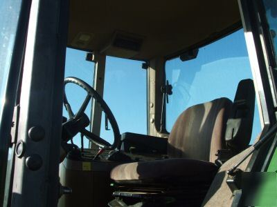 John deere 6200 cab tractor with jd loader