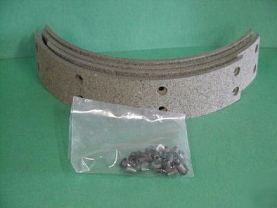 John deere a g 60 brake lining w/ rivets AA4253R