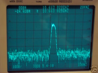 Microwave dynamics 10GHZ dielectric oscillator with pll