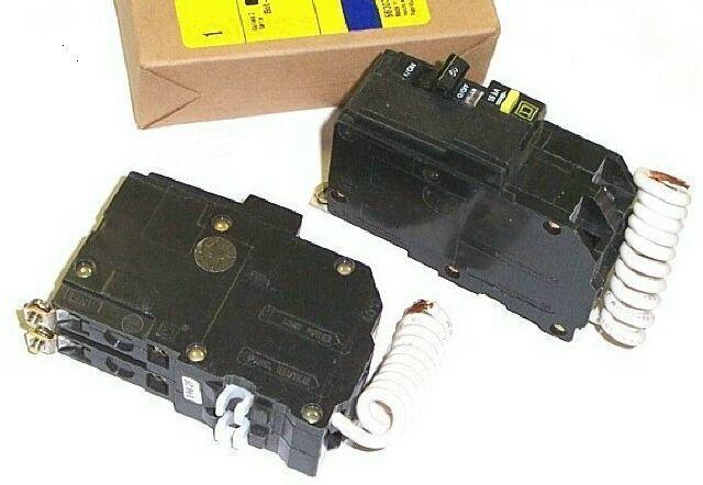 New square d circuit breaker qob 2P 15A QOB215GFI