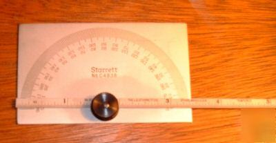 Starrett protractor #C493B