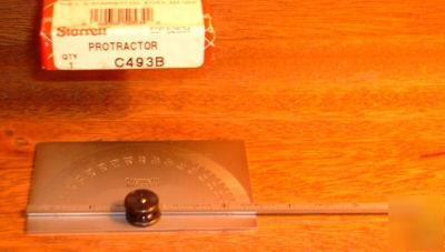 Starrett protractor #C493B