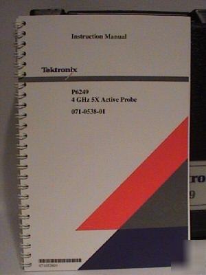 Tektronix model:P6249 4 ghz 5X active probe 