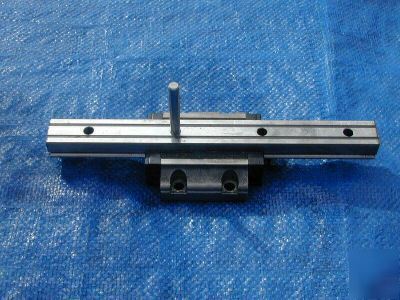 Thk linear rail with bearing block 9â€ used - set of 2