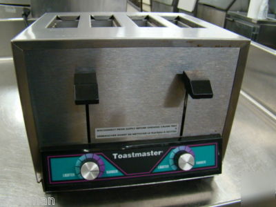 Toastmaster BTW09 pop-up 4 slice bagel / bun toaster 