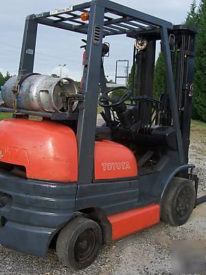 Toyota 4000 lb cap forklift