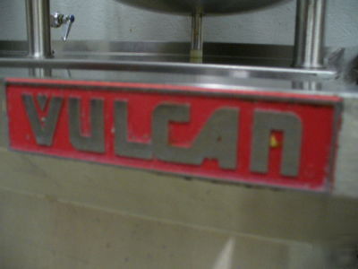 Used vulcan double steam kettle 2X10 gallon mdl dc-10