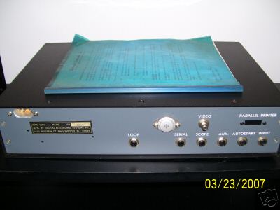 Info-tech m-600 rtty/ascii/sitor/cw dedicated decoder 