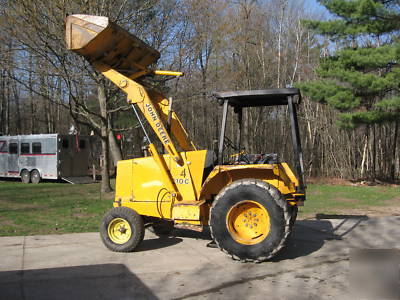 John deere 210C loader tractor