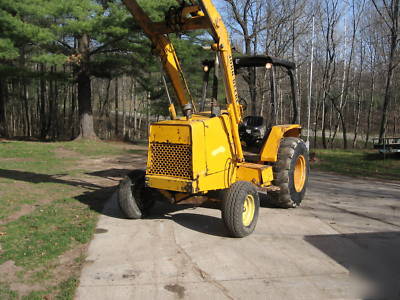 John deere 210C loader tractor