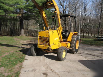 John deere 210C loader tractor