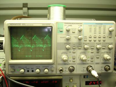 Kenwood cs-5370 100MHZ oscilloscope used high accuracy