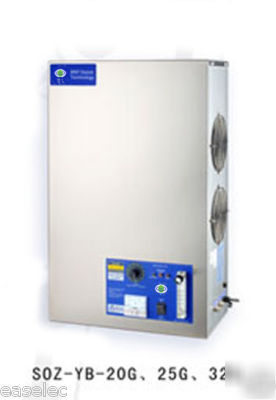 El series air cooling strong ozone generator 30G/h