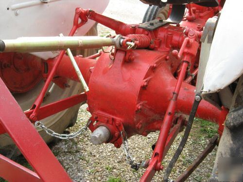 Ford 2N tractor with grader blade not 9N 8N