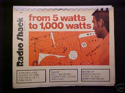 From 5 watts to 1,000 watts:cb to ham radio course